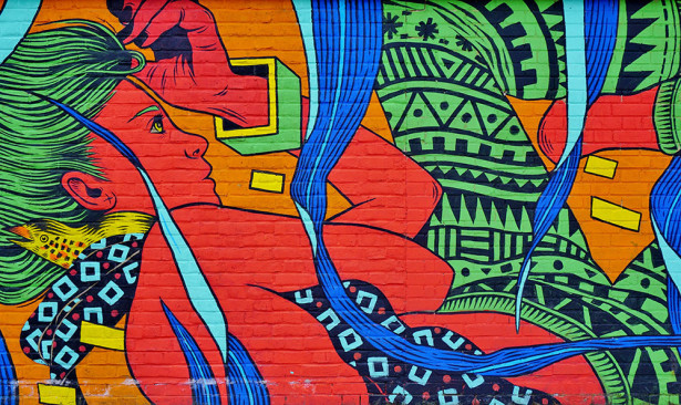 Фотообои Граффити в Лондоне (background-394)
