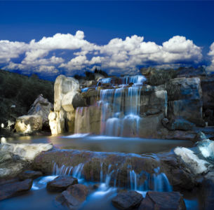 Фотообои синь водопада (nature-0000710)