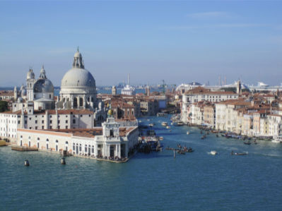 Фотообои канал в Венеции, Венеция, Италия (city-0000230)