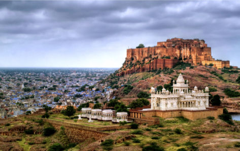 Фотообои Индия замок Джодхпур (city-0000766)