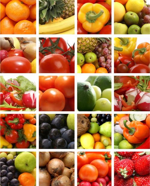 Овощное ассорти салат Фотообои кухня (food-0000200)