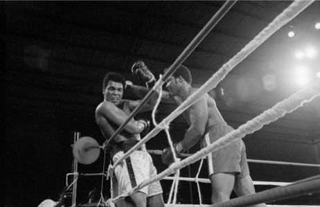 Мухаммед Али, боксер, бокс (retro-vintage-0000292)