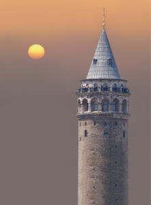 Фотообои башня галата стамбул (city-0001099)