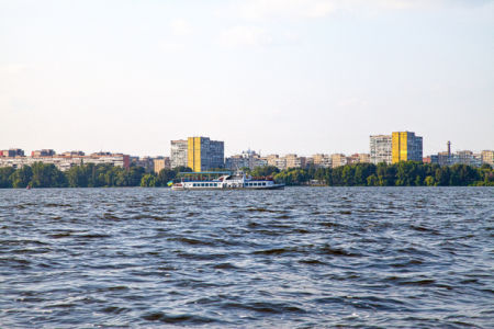 Фотообои Днепропетровск Днепр солнечный (city-0000890)