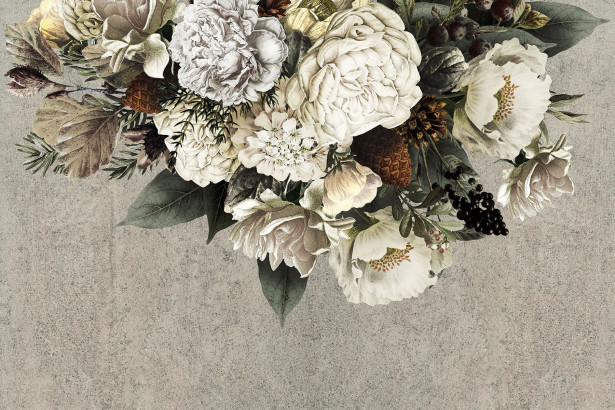 Фотошпалери Квітковий орнамент (flowers-812)