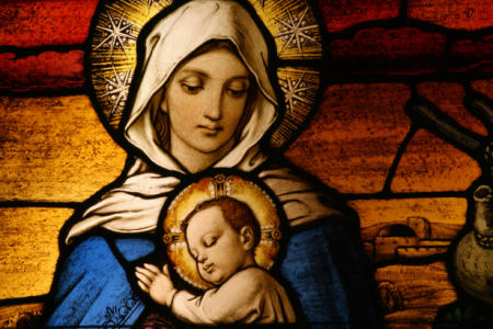 Икона Дева Мария (icon-00097)