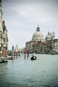 Фотообои канал в Венеции, Венеция, Италия (city-0000343)