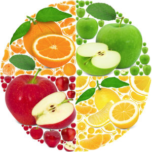 Фотообои для кухни фруктовое ассорти (food-0000236)
