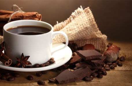 Фотообои кухня чашка кофе шоколад (food-0000139)