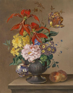 Картина композиция с цветами (pf-130)