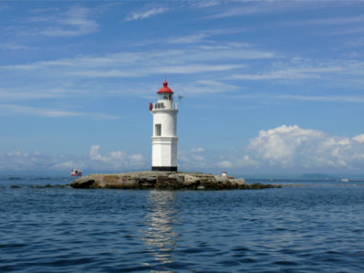 Фотообои море маяк (sea-0000238)