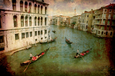 Фотообои Венеция винтаж Италия (city-0000471)