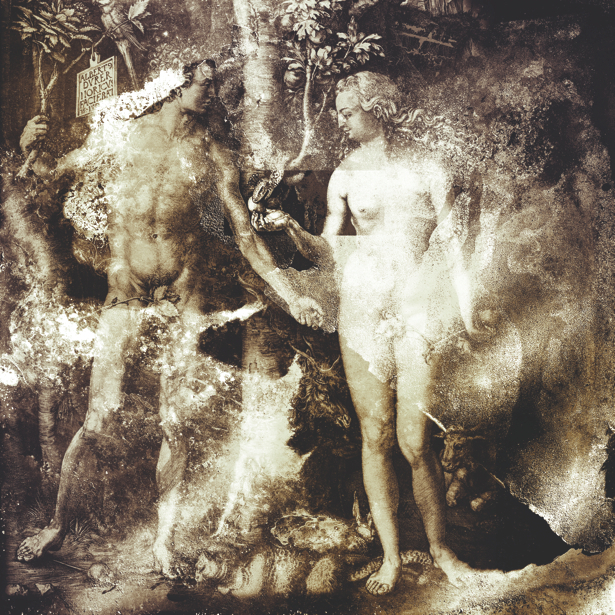Фотошпалери Адам та Єва у спальню (printmaking-0000025)