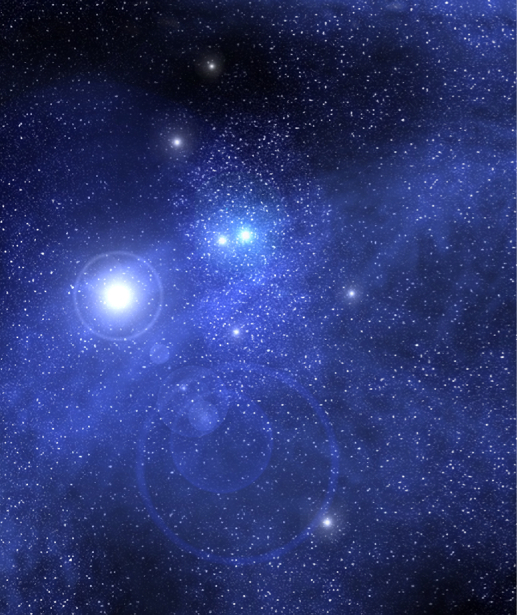 Фотообои звезды космос (space-0000061)