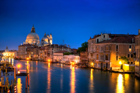 Фотообои канал в Венеции, Венеция, Италия (city-0000035)