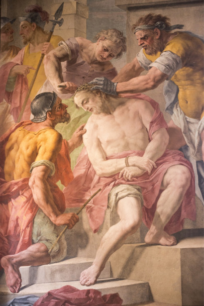 Фотообои фреска Санта Мария Ассунта ин Чертоза (fresco-004)