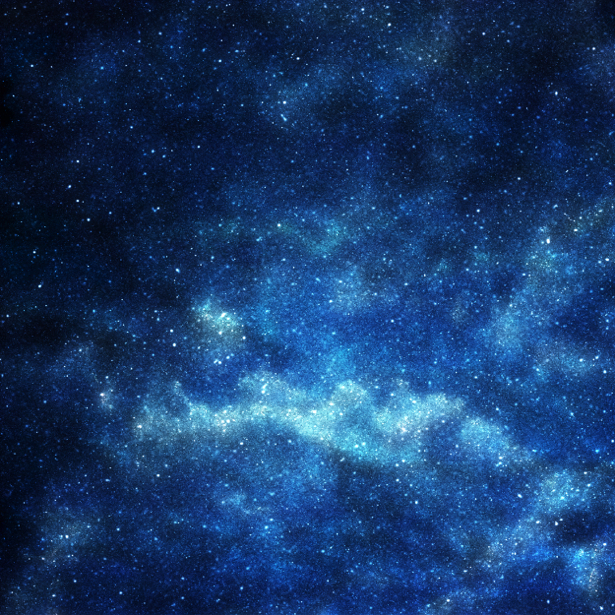 Фотообои звезды синие (space-0000007)