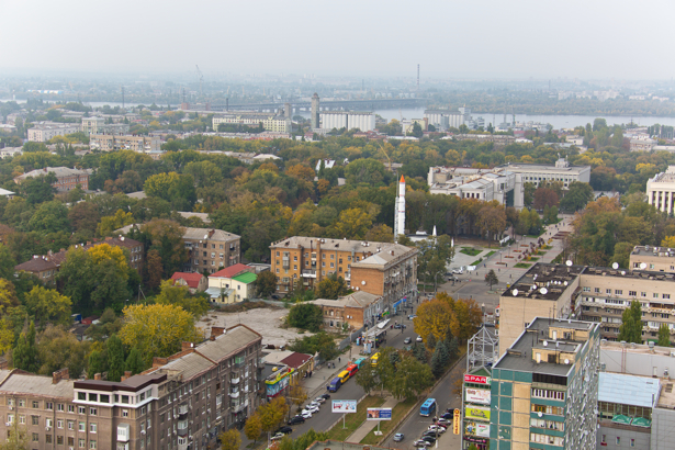 Фотообои вид на Днепропетровск фото (city-0001051)
