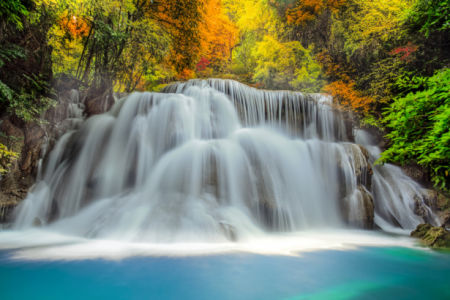 Природа фотообои водопад влесу (nature-0000866)