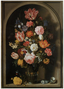 Картина с цветами Босхарт (pf-13)