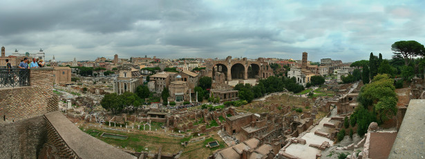 Фотообои античная панорама Рим (city-0000762)