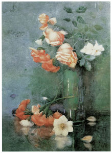 Кэтрин Камерон Натюрморт с розами (pf-27)