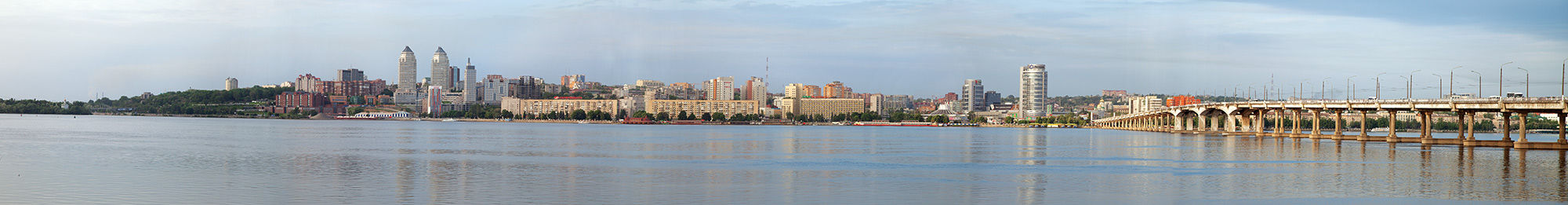 Фотообои панорама Днепропетровска (city-0000843)