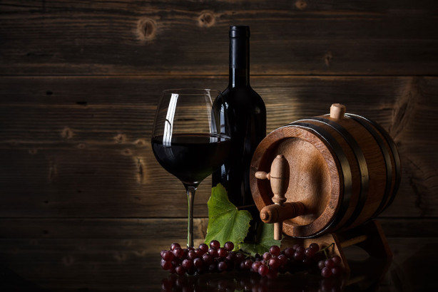 Фотообои Вино из красного винограда (food-373)