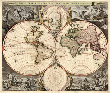 география, карты, старая карта (map-0000046)