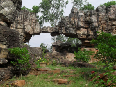 Фотообои каменная арка горы (nature-00267)