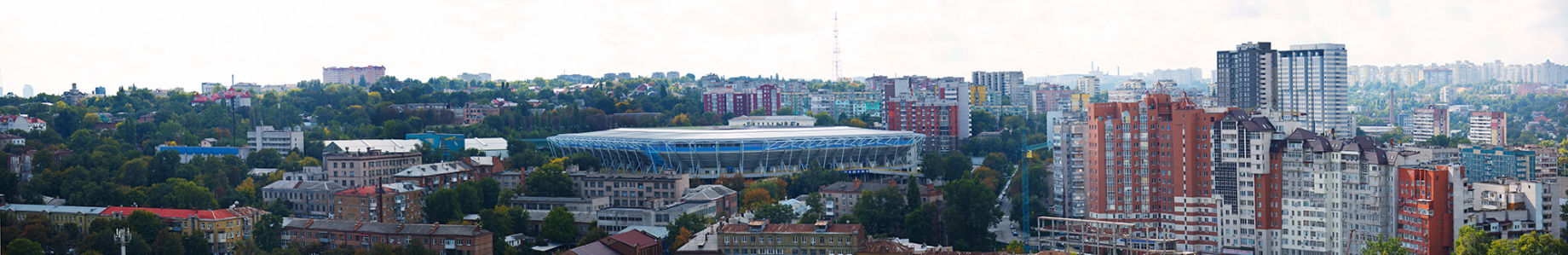 Фотообои панорама Днепропетровска город (city-0000941)