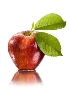 Фотообои кухня красное яблоко (food-0000190)