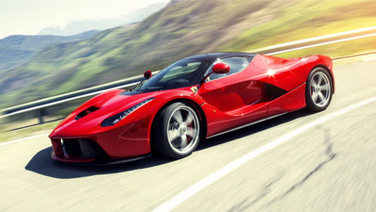 Авто фото обои Ferrari (transport-298)